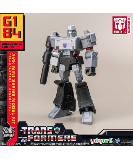 トランスフォーマー　AMK MINI 04サウンドウェーブ	/05スタースクリーム/06メガトロン　全３種　塗装済み組み立てキット