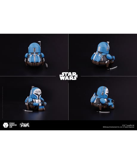 【予約】SML MINI-FIGURE BLIND BOX STAR WARS SERIES 02 'THE MANDALORIAN' 　6個入り1BOX　［BLITZWAY JAPAN］