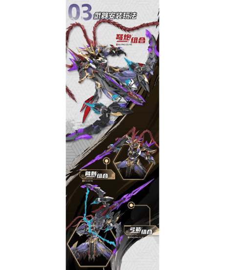 【予約】MNP-XH15 搖光宮－破軍星君 呂布(りょふ) 　プラモデル　［MOTOR NUCLEAR(摩動核)