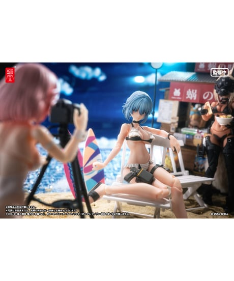 【予約】RA-02S 和音・サマーオペレーション 1/12 完成品アクションフィギュア　［蝸之殼Snail Shell］
