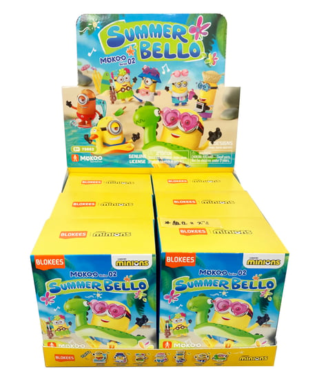 ミニオンズ MOKOOシリーズ.02 ミニオンズ SUMMER BELLO　6個入り1BOX　［童友社］