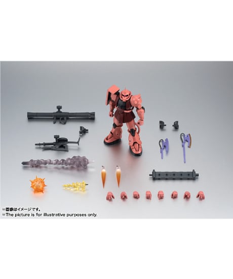 ROBOT魂 ＜SIDE MS＞ MS-06S シャア専用ザク ver. A.N.I.M.E.　機動戦士ガンダム　［バンダイ］