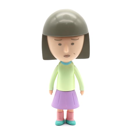 【中古】ちびまる子　ソフビ　4点 レア ちびまる子ちゃん まるちゃんワールド みんなの学校 ソフビ