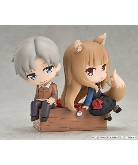 【予約】Mini Memory ロレンス＆ホロ　塗装済み完成品　狼と香辛料 MERCHANT MEETS THE WISE WOLF　[グッドスマイルカンパニー]