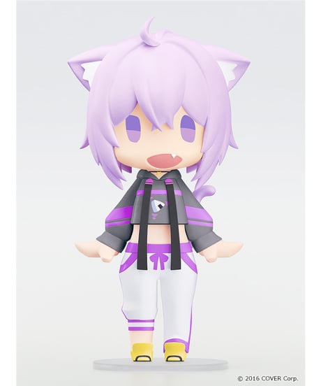 ホロライブプロダクション　HELLO! GOOD SMILE 猫又おかゆ　塗装済み可動フィギュア
