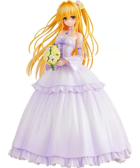 To LOVEる-とらぶる- ダークネス　金色の闇 ウェディングver.　1/7スケール　プラスチック製塗装済み完成品