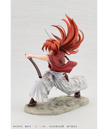 ARTFX J 緋村剣心　TVアニメ「るろうに剣心 −明治剣客浪漫譚−」　1/8スケール　PVC塗装済み完成品