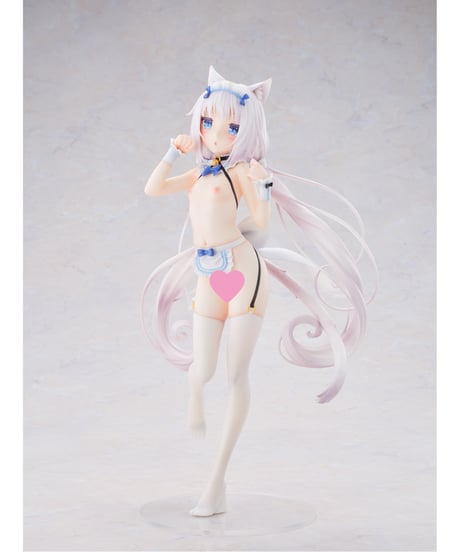 【予約】ネコぱら バニラ マイクロビキニメイド-DX Edition-　1/5.5　塗装済み完成品　［オーキッドシード］