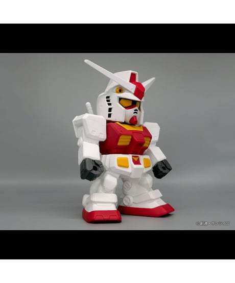 ジャンボソフビフィギュアSD RX-78-2 SDガンダム 2PカラーVer.　「SD機動戦士ガンダムV作戦始動」