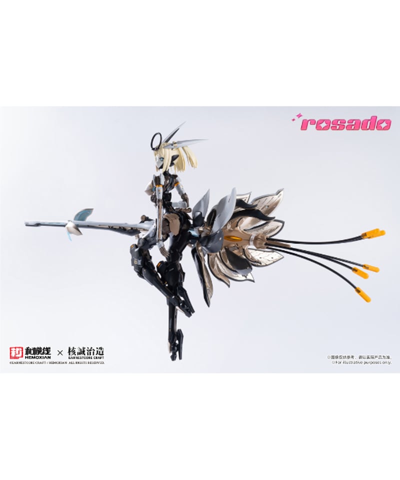 rosabe RS-03 スターフラワー・リリィ 【星花・百合】 塗装済み完成品 核誠治造 rosado Project RS-03 星花・リリィ MK3｜ホビーの総合通販