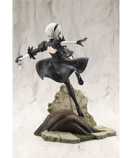 NieR:Automata Ver1.1a　ARTFX J 2B　PVC塗装済み完成品