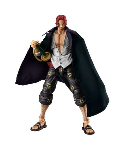 ヴァリアブルアクションヒーローズ ONE PIECE 赤髪のシャンクスV　彩色済み完成品アクションフィギュア