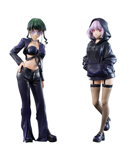 『グリッドマンユニバース』ZOZO BLACK COLLECTION「新条アカネ」/「2代目」 全２種　彩色済み完成品フィギュア