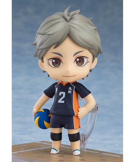 ハイキュー!!　ねんどろいど 澤村大地/菅原孝支/東峰旭/夜久衛輔/灰羽リエーフ　全５種　塗装済み可動フィギュア