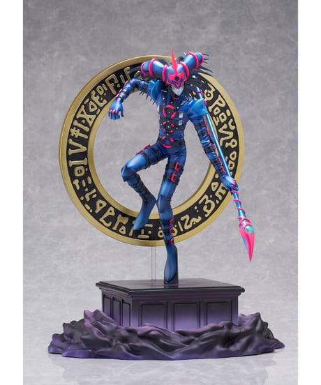 混沌の黒魔術師／遊戯王カードゲームモンスターフィギュアコレクション　1/7スケール　PVC製塗装済み完成品