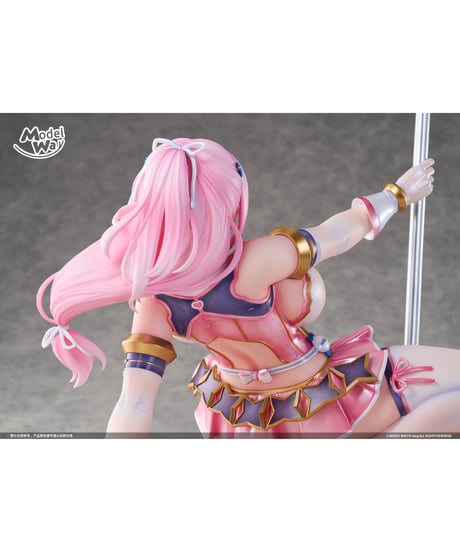 【予約】桜羽桃香 愛玩天使 チアリーピンク Ver. 1/4 完成品フィギュア　［Model Way］