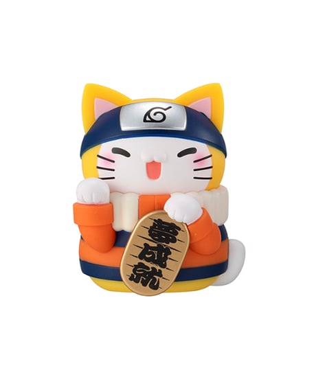 MEGA CAT PROJECT NARUTO-ナルト- ニャルト！　招き猫FORTUNE　もういっちょ！　彩色済みフィギュア 　６個入り1BOX