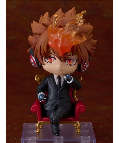 【予約】ねんどろいど 沢田綱吉 黒スーツVer.　塗装済み可動フィギュア　家庭教師ヒットマンREBORN!　［グッドスマイルカンパニー］
