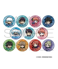 新劇場版 銀魂 -吉原大炎上- にいてんご缶バッジコレクション 戦闘ver. Pack　11個入1BOX 　［KADOKAWA］
