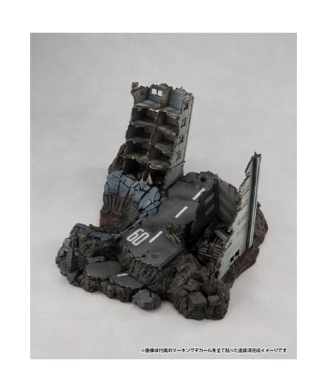 RM Series Gストラクチャー 機動戦士ガンダム 【GS02M】ニューヤーク市廃墟（マテリアルカラーエディション）