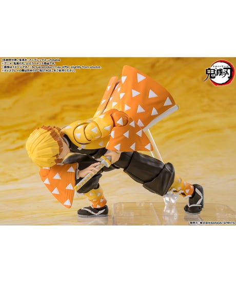 【予約】【送料無料】S.H.Figuarts 我妻善逸　フィギュア　鬼滅の刃　［バンダイ］【10月再販分】