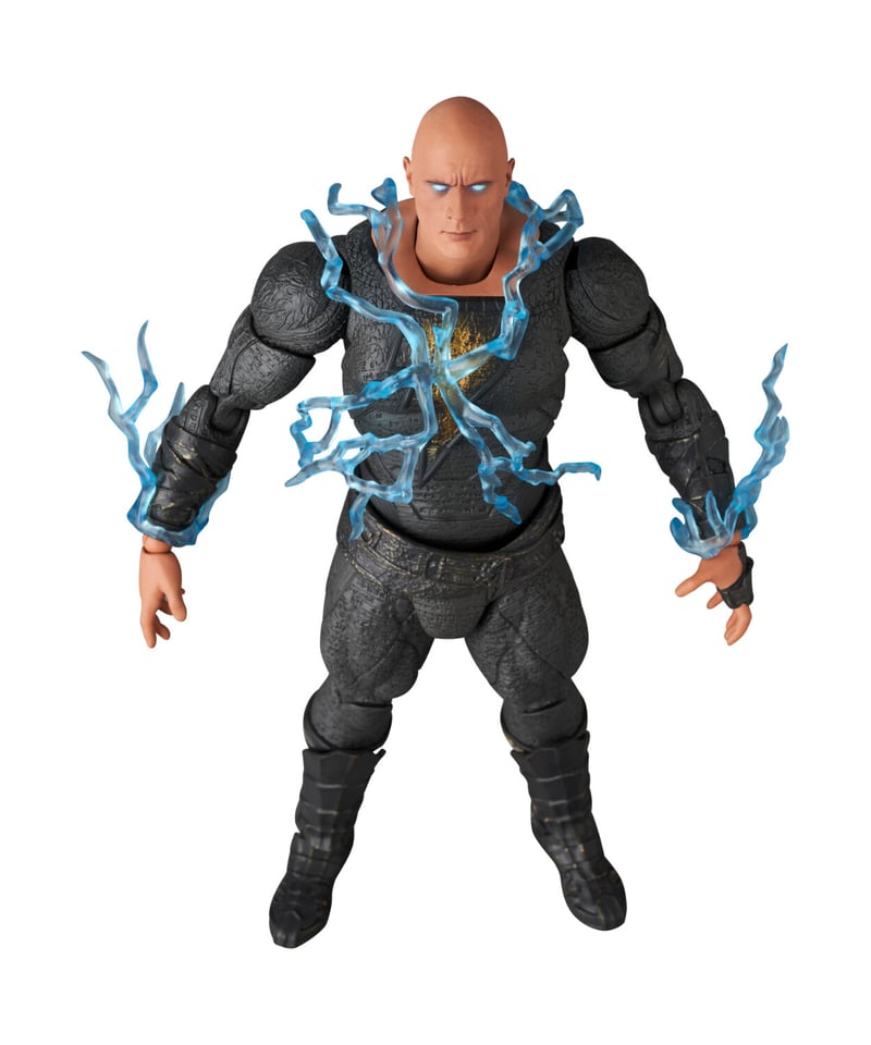 MAFEX BLACK ADAM アクションフィギュア 暗黒の破壊神が復活！最強のアンチヒーロー「ブラックアダム」が