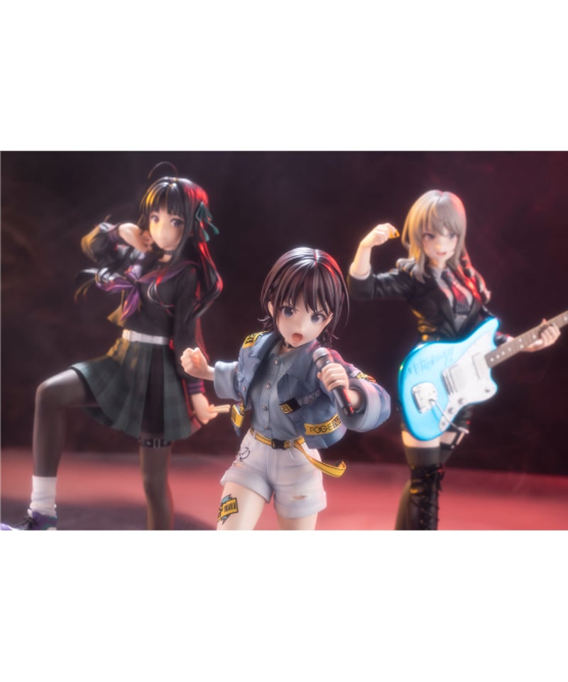 【河原木桃香】ガールズバンドクライ 1/7スケールフィギュア 塗装済み完成品 中古】(本体A/箱B)ガールズバンドクライ 河原木桃香 1/7 完成品