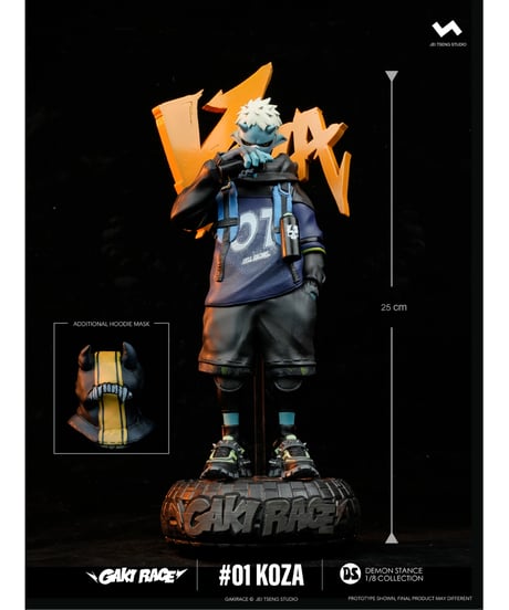 GAKI RACE 「KOZA」　1/8　塗装済み完成品　［JT STUDIO ］