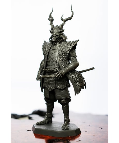 干支ノ武者[辰　　]組み立て式固定プラスチックモデルキット【再販】