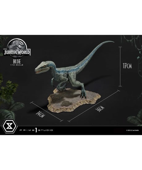 【予約】プライムコレクタブルフィギュア ジュラシック・ワールド ブルー　1/10 スケール　［プライム１スタジオ］