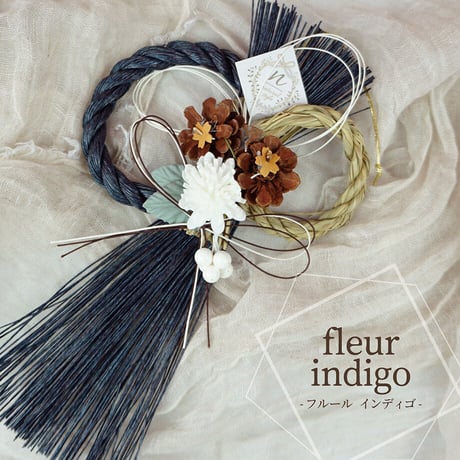 natural style -fleur indigo-