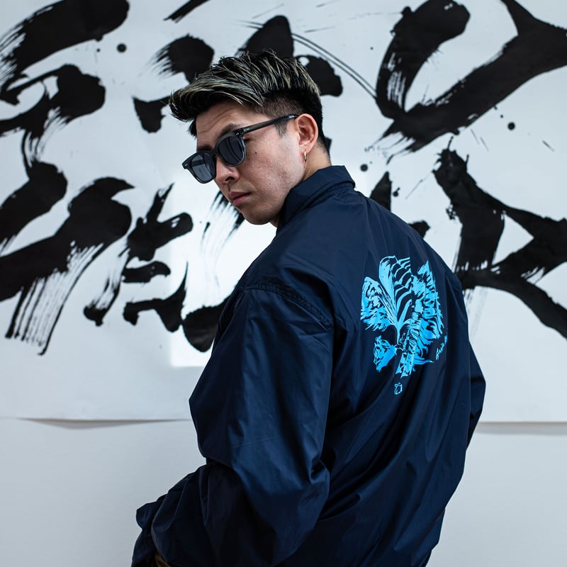 コラボCOACH JACKET（Navy） | Jidesta's STORE