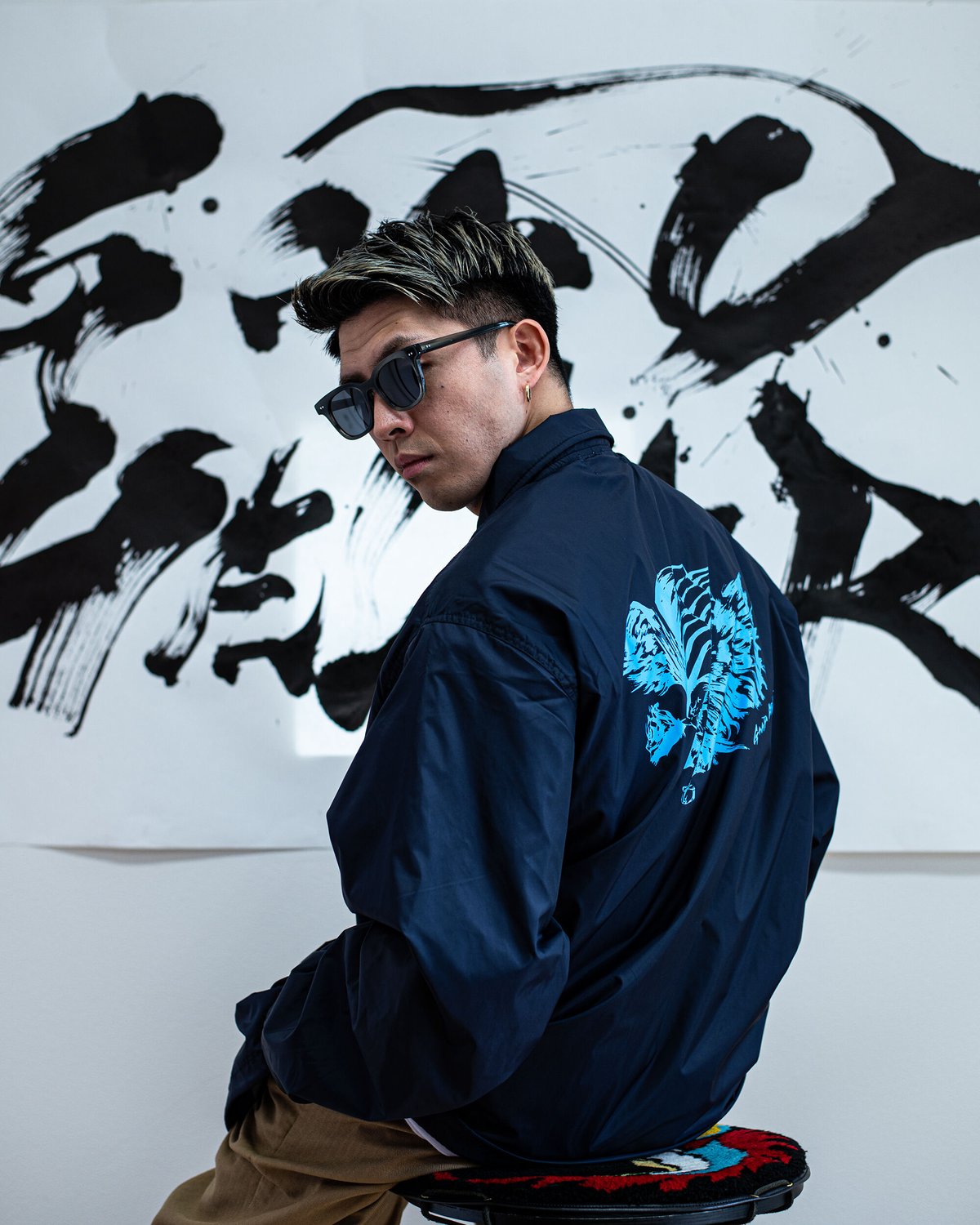 コラボCOACH JACKET（Navy） | Jidesta's STORE