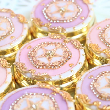 《ピンク》星のコンパクトケース
