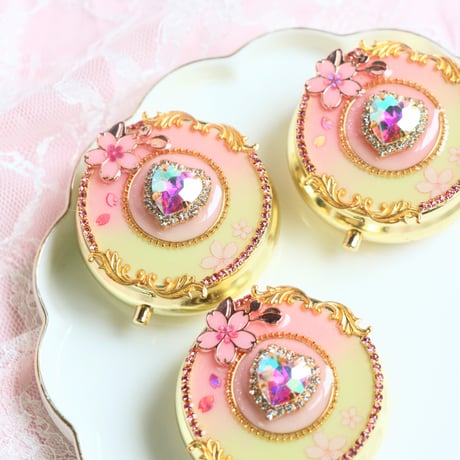 葉桜🌸コンパクトケース