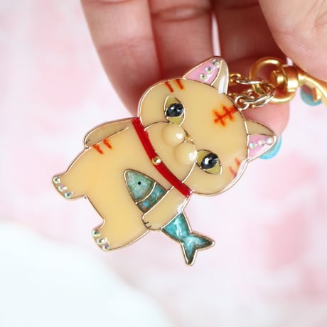 お猫さんキーホルダー