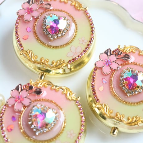 葉桜🌸コンパクトケース