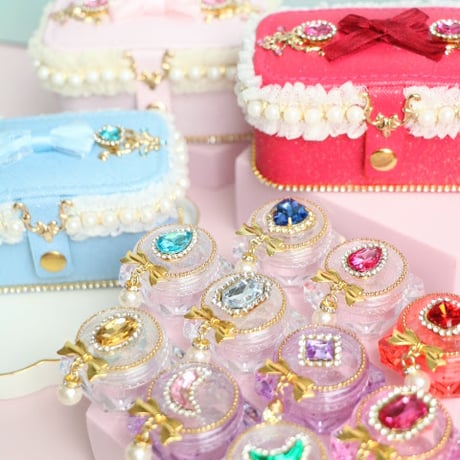 私の小さな宝箱　パープルリボン