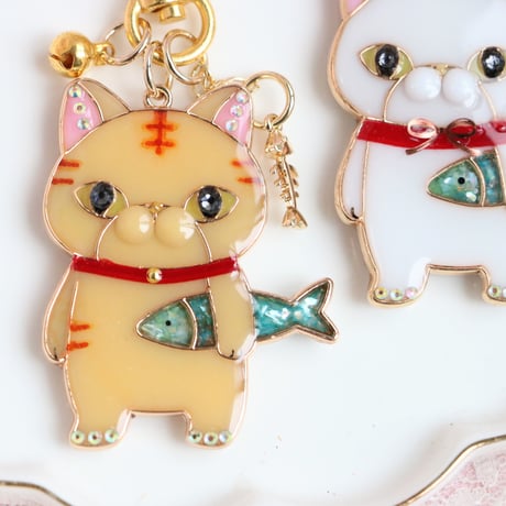 お猫さんキーホルダー