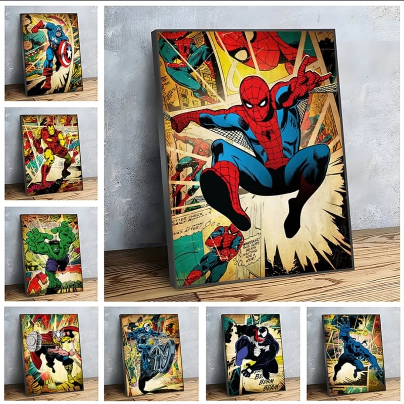 キャプテン・アメリカ F | Wall Art