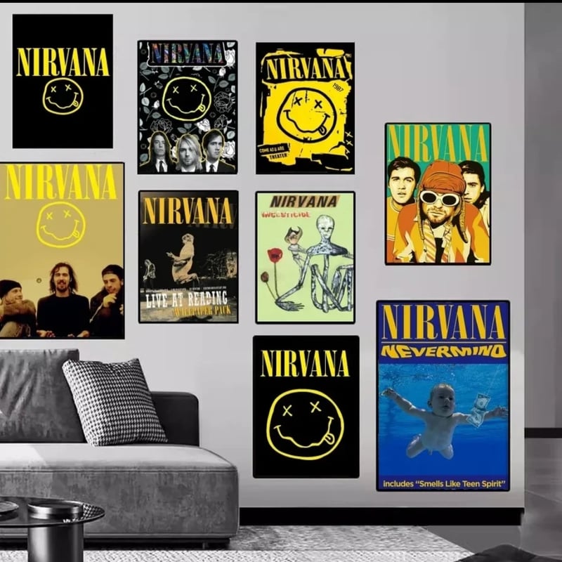 適当な価格 ニルヴァーナ クラフトポスターG | Wall Art ミュージシャン
