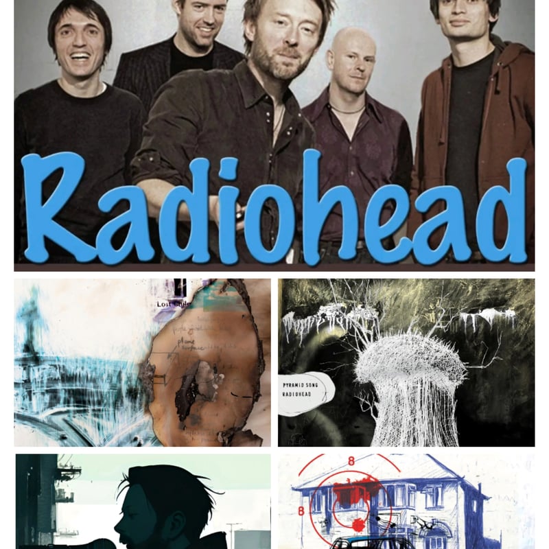 レディオヘッド レトロポスター | Wall Art