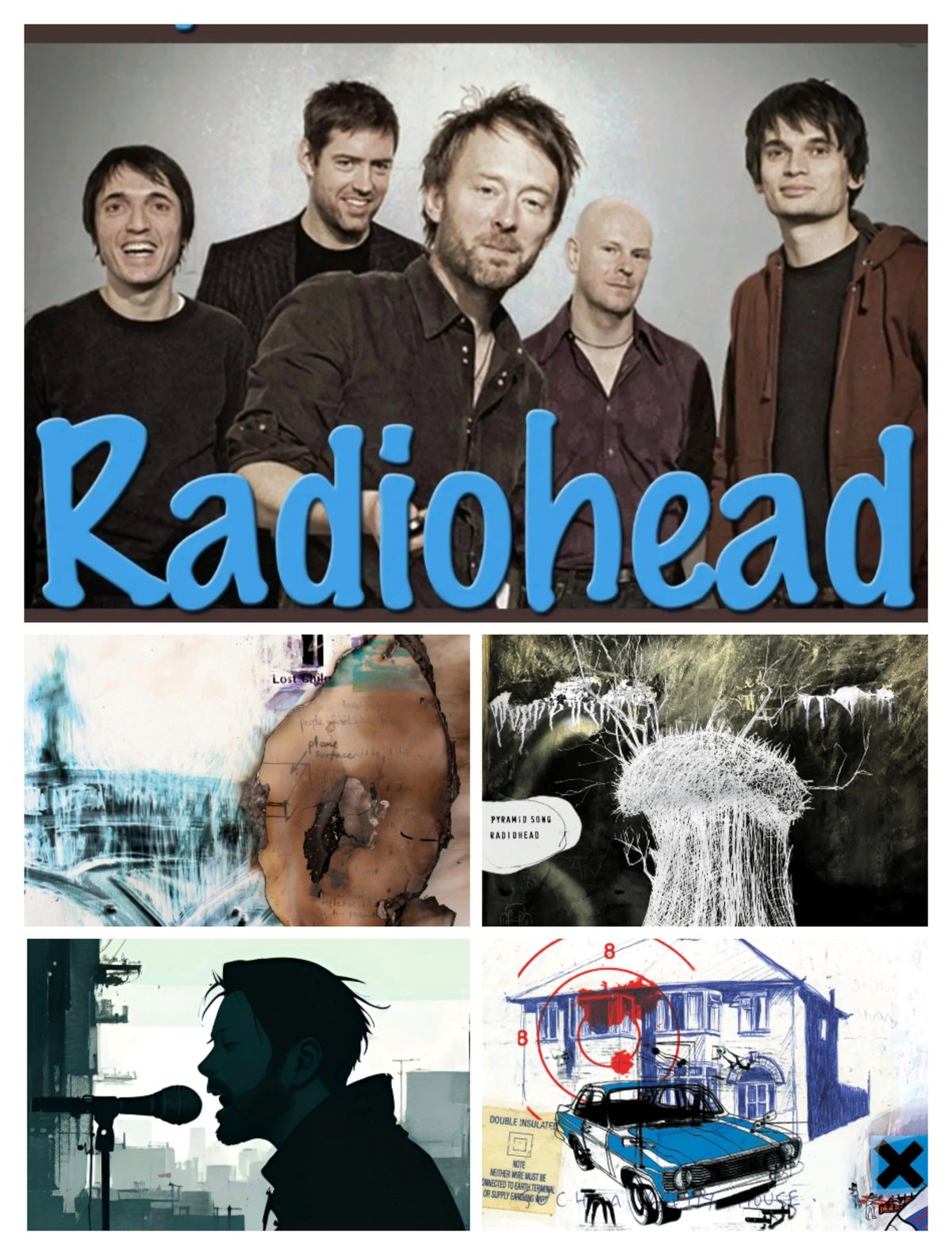 レディオヘッド レトロポスター | Wall Art