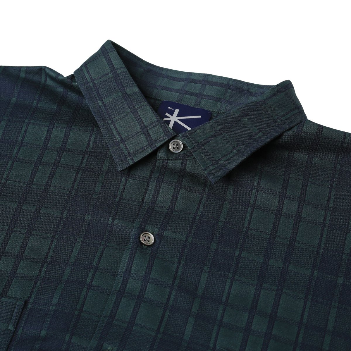 【未使用】KANEMASA PHIL. Check Jersey Shirt 未使用】KANEMASA PHIL. Check Jersey Shirt - メルカリ