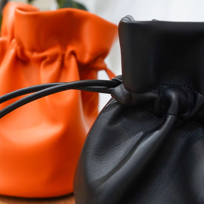Richi I CYLINDER LEATER PURSE BAG | niki