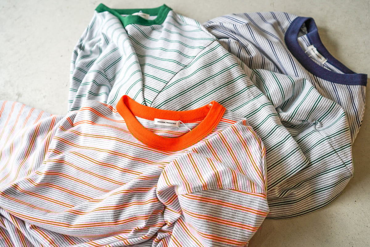 MULTI BORDER S/S TEE | niki