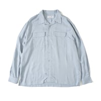 UNIVERSAL PRODUCTS OPEN COLLAR L/S SHIRT | niki