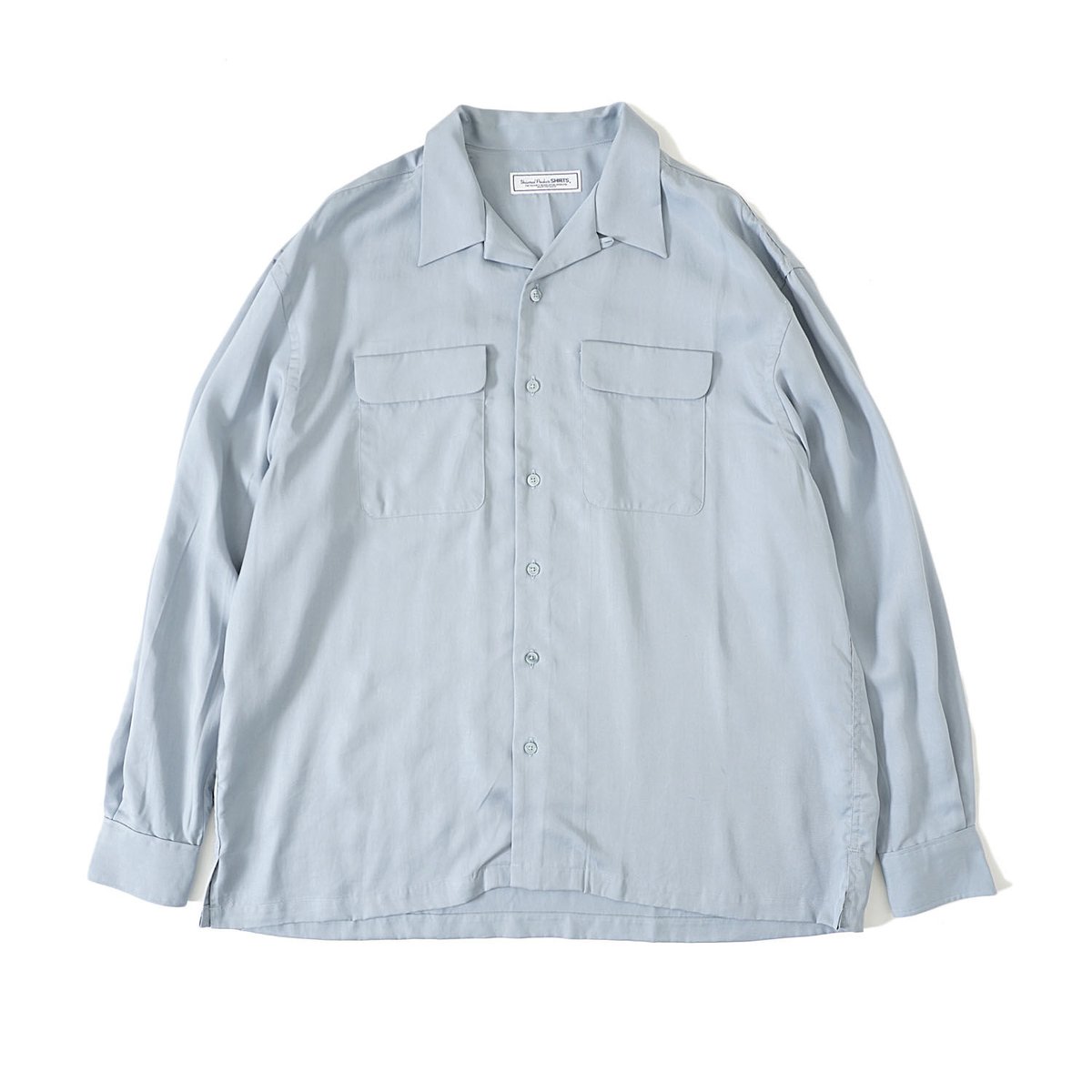 UNIVERSAL PRODUCTS OPEN COLLAR L/S SHIRT | niki