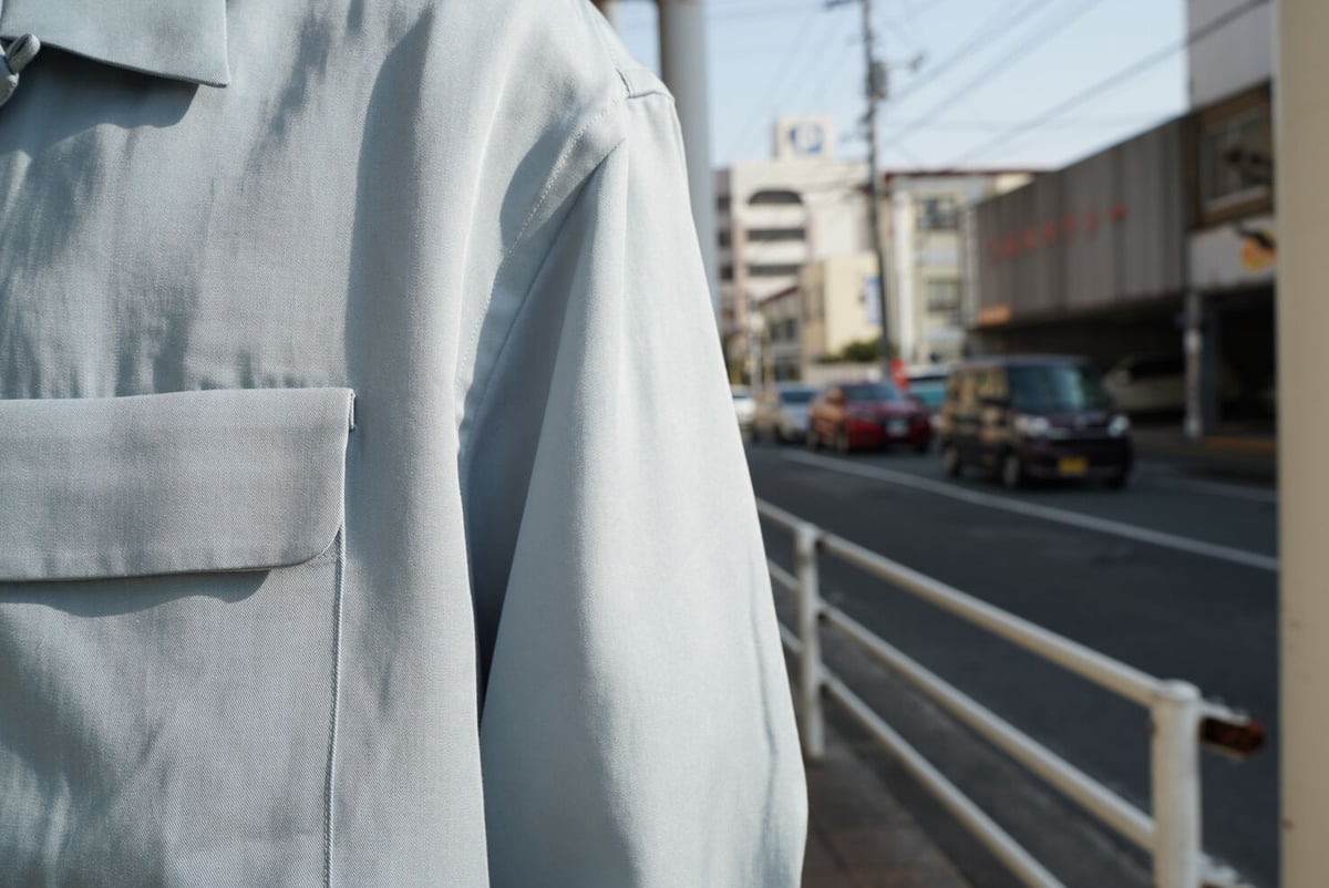 UTOPIA OPEN COLLAR L/S SHIRTS/