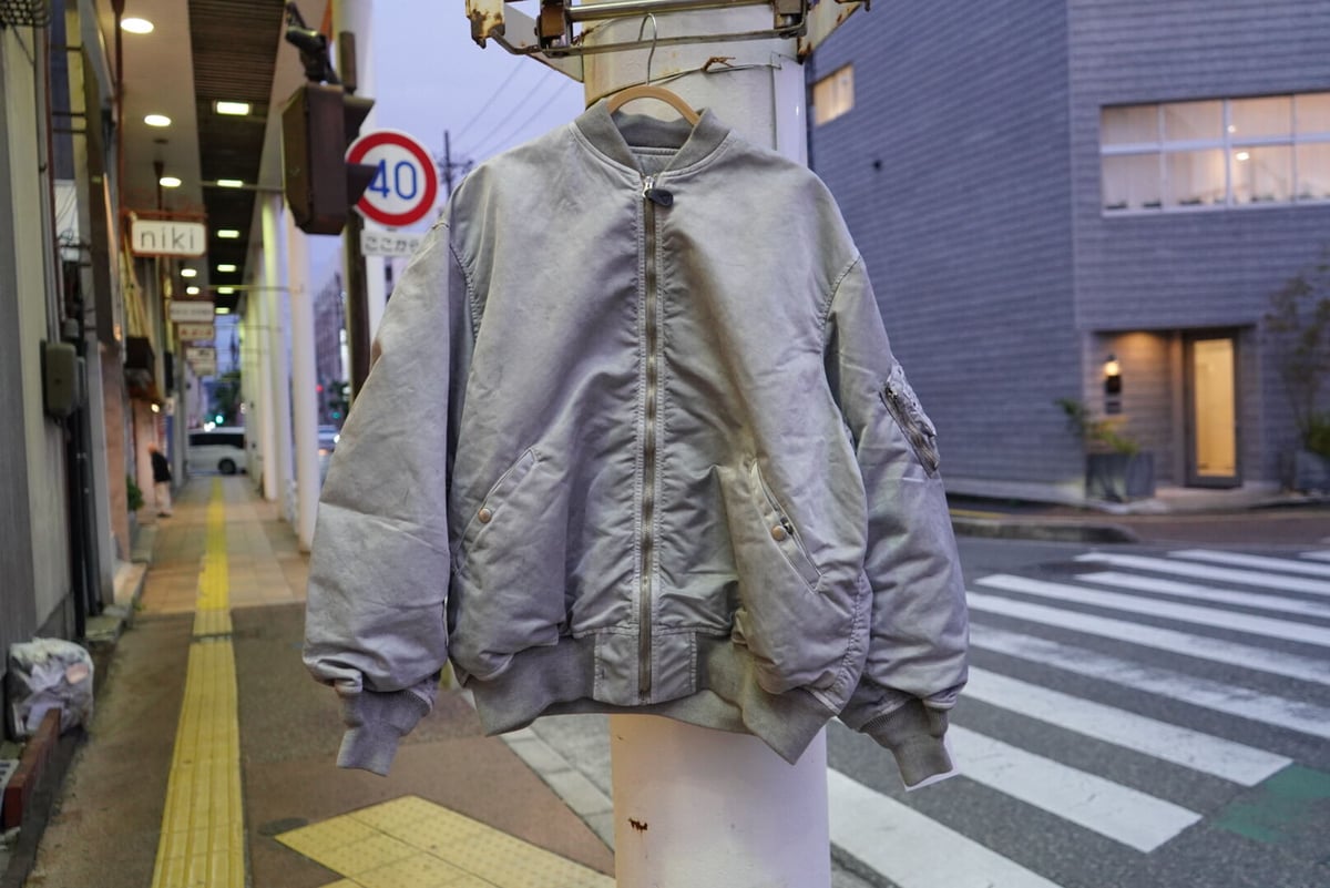HAND DYED BOMBER JACKET | niki